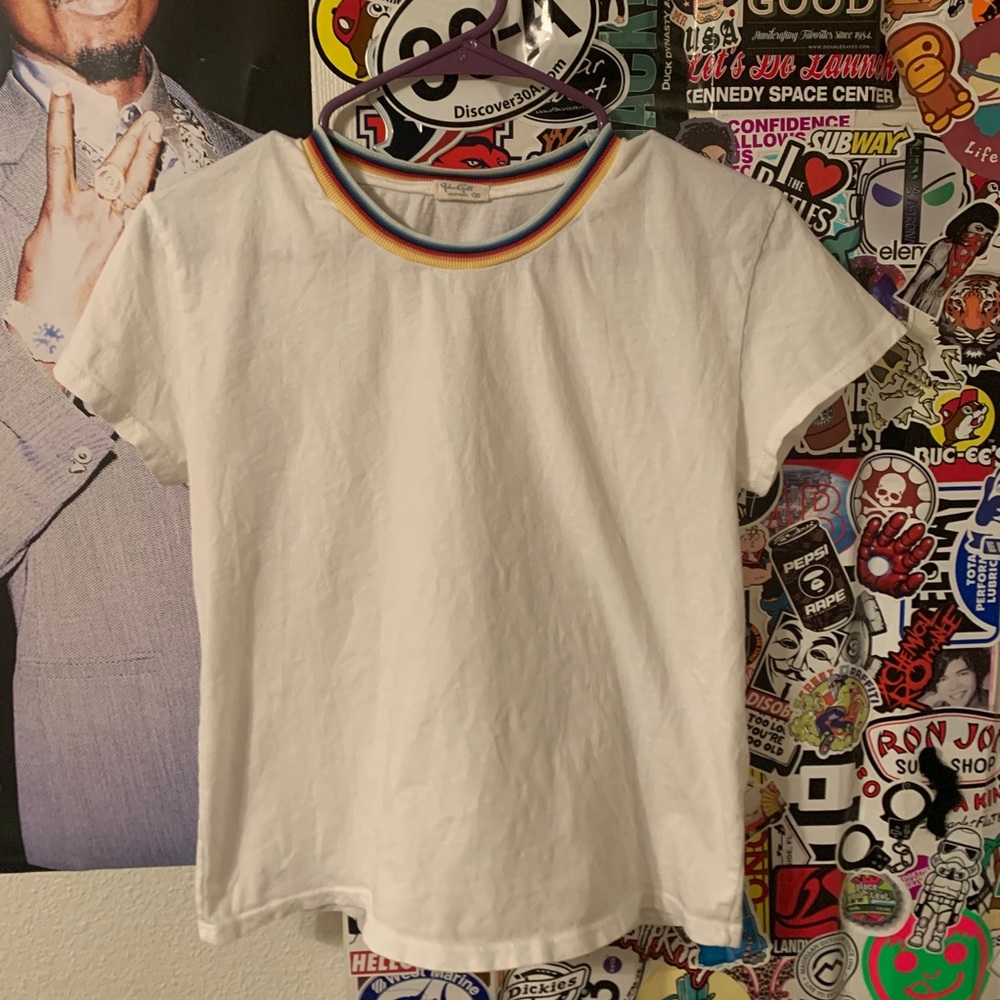 Brandy melville white tee